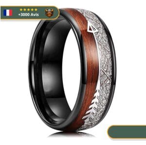 Bague Viking Flèche d'argent Viking Shop