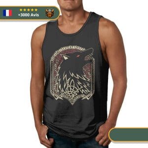 Débardeur Musculation Loup Fenrir Viking Shop