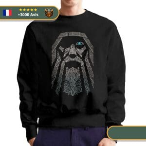 Sweat-shirt Dieu Odin Viking Shop