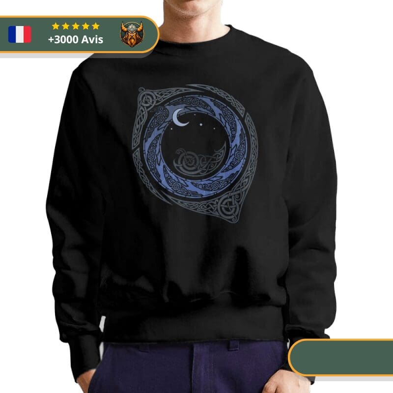 Sweat-shirt L'oeil d'Odin Viking Shop