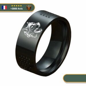 Bague Viking Loup Fenrir Viking Shop