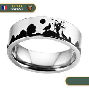 Bague Viking Loup Fenrir Viking Shop