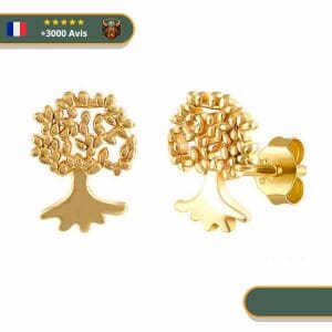 Boucles d'Oreilles Arbre De Vie Viking Shop