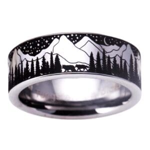 Bague Viking Loup Fenrir Viking Shop