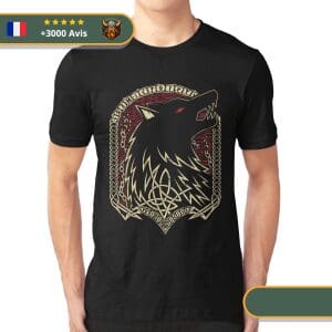 T-Shirt Viking Loup Fenrir Viking Shop